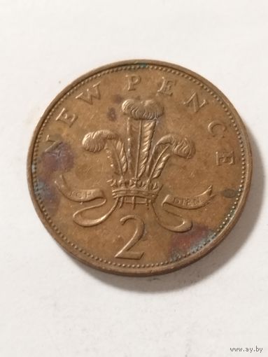 Великобритания 2 пенса 1971