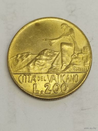 Ватикан 200 лир 1978