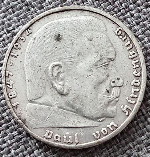 2 рейхсмарки 1939 А