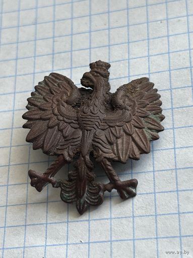 Кокарда полицейского. Довоенная Польша