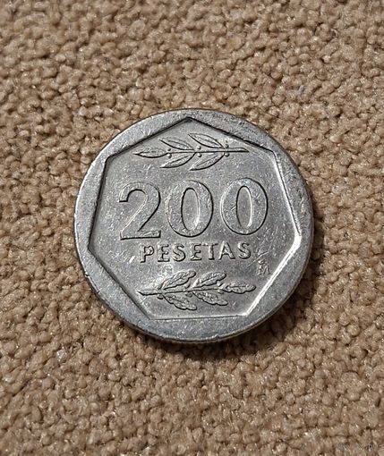 Испания 200 песет 1987