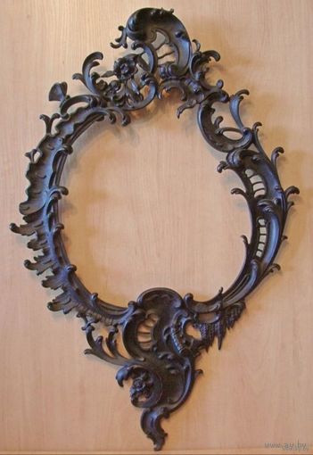 - РАМА Франция 19 век Чугун 3.3 кг 67х44 см + Подарок Читайте описание