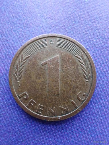 Германия ФРГ 1 пфенниг 1996 A