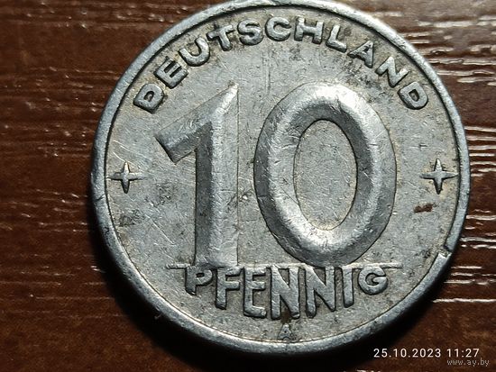 Германия 10 пфеннигов 1948
