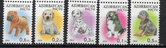 Азербайджан 2014. Собаки 5 марок  (537)