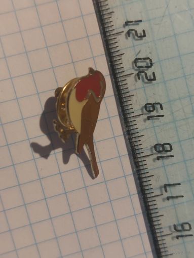 Значок птичка