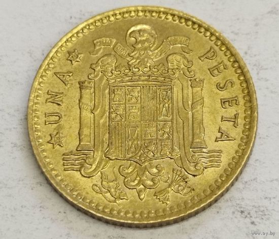 Испания 1 песета 1975(79)