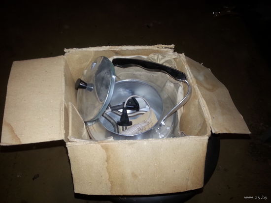 Чайник электрический СССР алюминевый