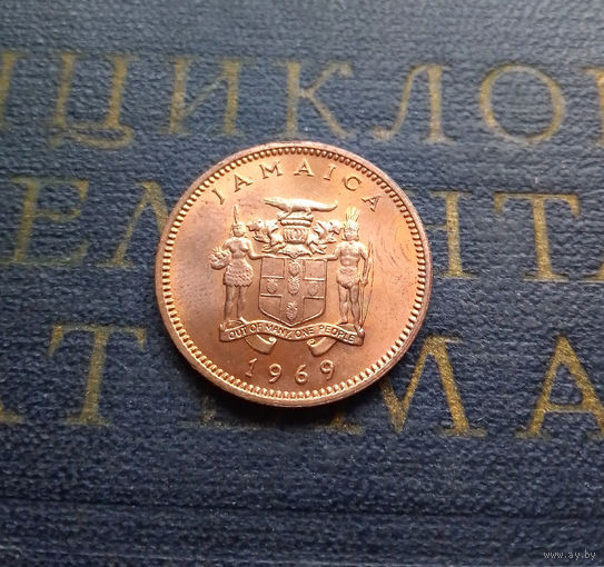 1 цент 1969 Ямайка #01 UNC