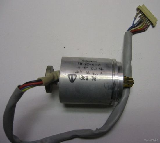 Двигатель шаговый  mikroma  FB-20-4-1A- цена снижена