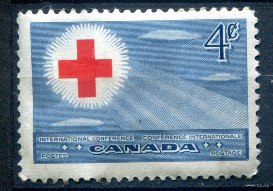 Британские колонии - Канада - 1952г. - Красный Крест - 1 марка - полная серия, MH [Mi 271]. #3-WB-100-A-2