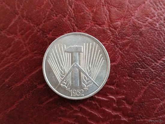 50 пфеннигов ГДР 1952 г. А