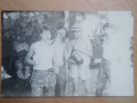 Фотография. 28 мая 1990 год. Каахкинский погранотряд.  КСАПО.