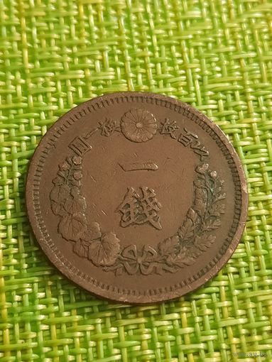 Япония 1 сен 1876 г ( Дракон  )
