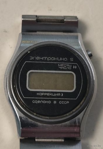 Часы "электроника 5" СССР #28