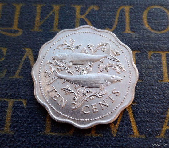 10 центов 1987 Багамские острова (Багамы) UNC #01