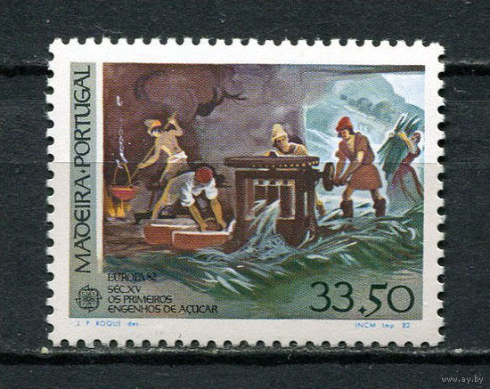Мадейра (Португалия) - 1982 - Европа (C.E.P.T.) – Исторические события - [Mi. 77] - полная серия - 1 марка. MNH.  (Лот 83Hk)-T41P44