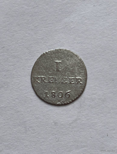 1 крейцер 1806