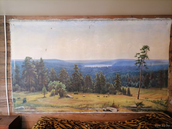 Картина огромная. Холст. Масло. Торг