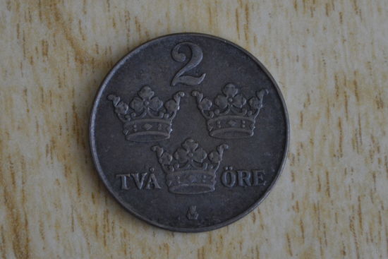 Швеция 2 эре 1947
