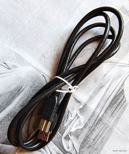 Кабель USB-A - USB-B. Провод, шнур для принтера и других устройств