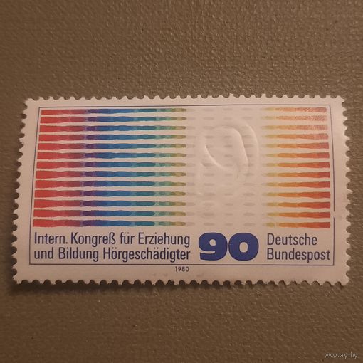 ФРГ 1980. Международный конгресс по обучению людей с дефективных слухом