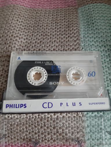 Кассета  SONY Super EF 60. Сергей и Татьяна Никитины.