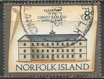 Норфолк. Здание Конвента. 1973г. Mi#142.