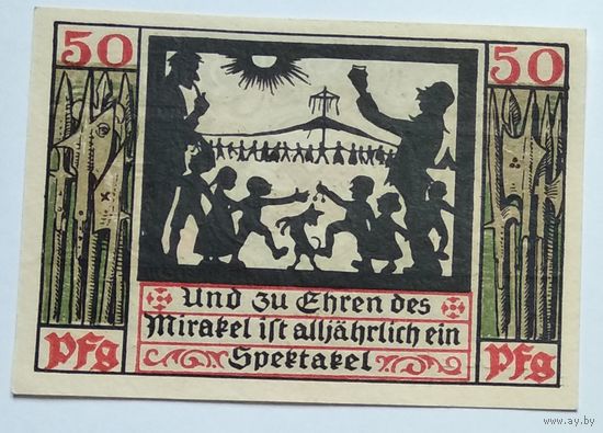 Германия, Нотгельд Naumburg 50 Пфеннигов 1920 --191