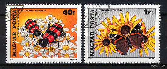 1980 Венгрия. Насекомые
