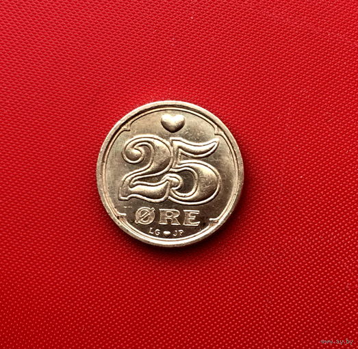 55-24 Дания, 25 эре 1996 г.
