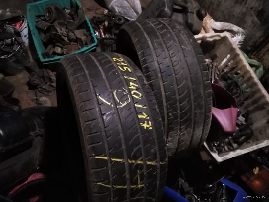 Лот 1433. Пара летних шин 215/40 R17 Wanli остаток не менее 6 мм. Старт с 120 рублей!
