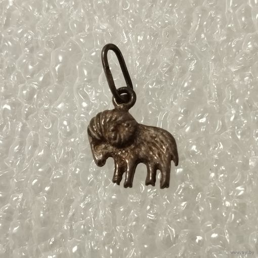 Кулон знак зодиака Овен, 925. СССР