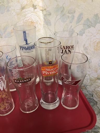 Распродажа коллекции пивные бокалы 0,5л