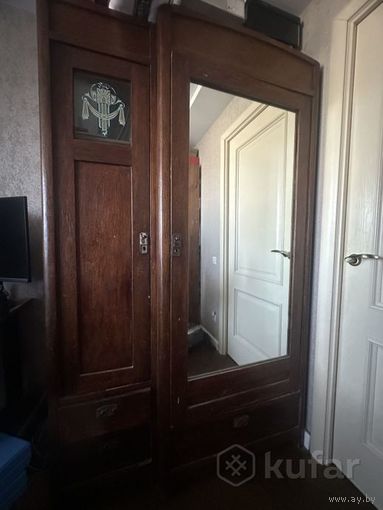 Шкаф антикварный, дуб, 30-е гг