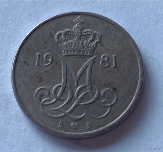 Дания.  10 оре 1981 года.