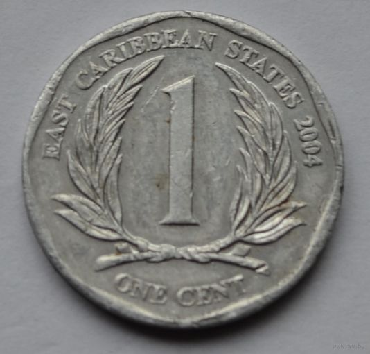 Восточные Карибы, 1 цент 2004 г.