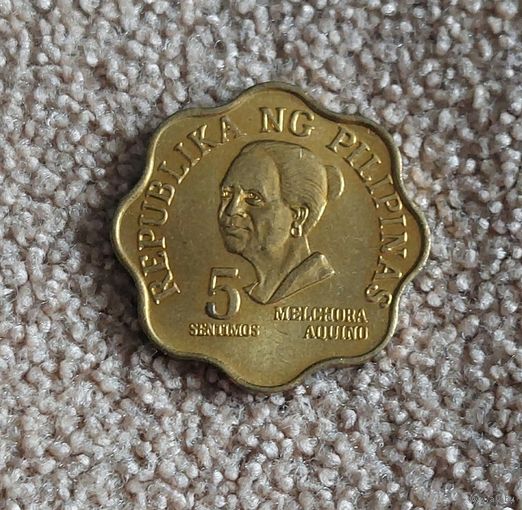 Филиппины 5 сентимо, 1975 UNC