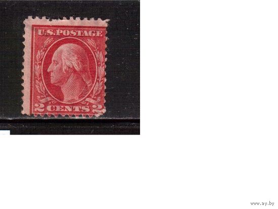 США-1912,(Мих.190А)  * , перф. 12, Стандарт, Президенты, Вашингтон