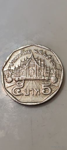 Таиланд 5 бат 1989