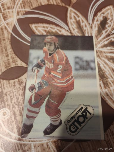 Календарик,спорт,1989