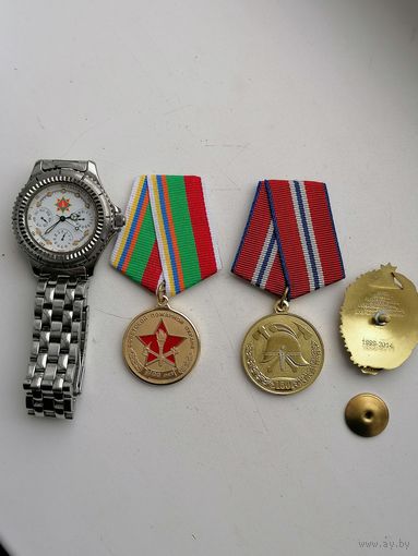 Медали МЧС.