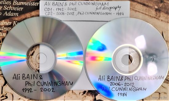 CD MP3 полная дискография Al BAIN & Phil CUNNINGHAM (New age, British Folk, Celtic, Traditional Scottish Folk, World Music) - 2 CD