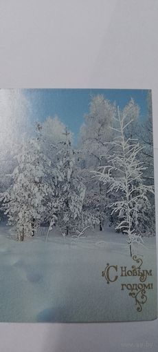 С новым годом! Ю. Буркина 1990г подписана