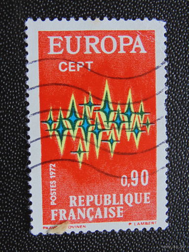Франция 1972 г. Европа / Септ /.