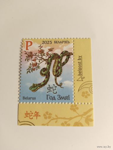 Беларусь  2025 год Змеи
