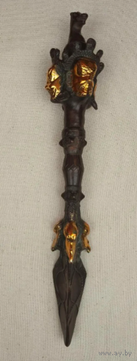 Статуэтка Пурба Махакала Индия Бронза