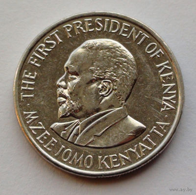 Кения 1 шиллинг. 2010