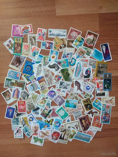 100 чистых марок СССР