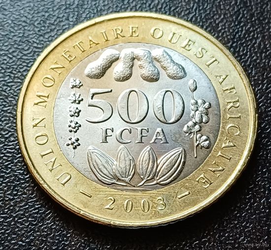 Западная Африка (ВСЕАО) 500 франков, 2003